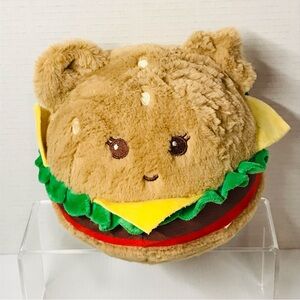 BMI Merchandise Cheeseburger Cat Plush Stuffed Animal